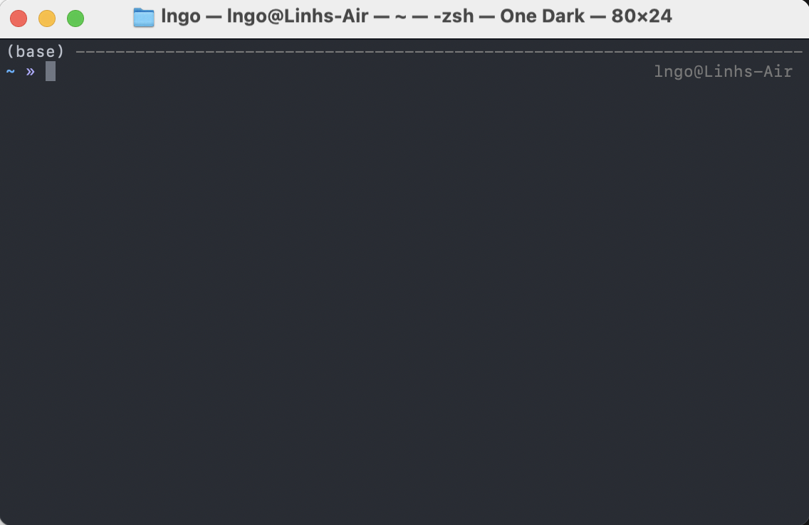 MacOS terminal