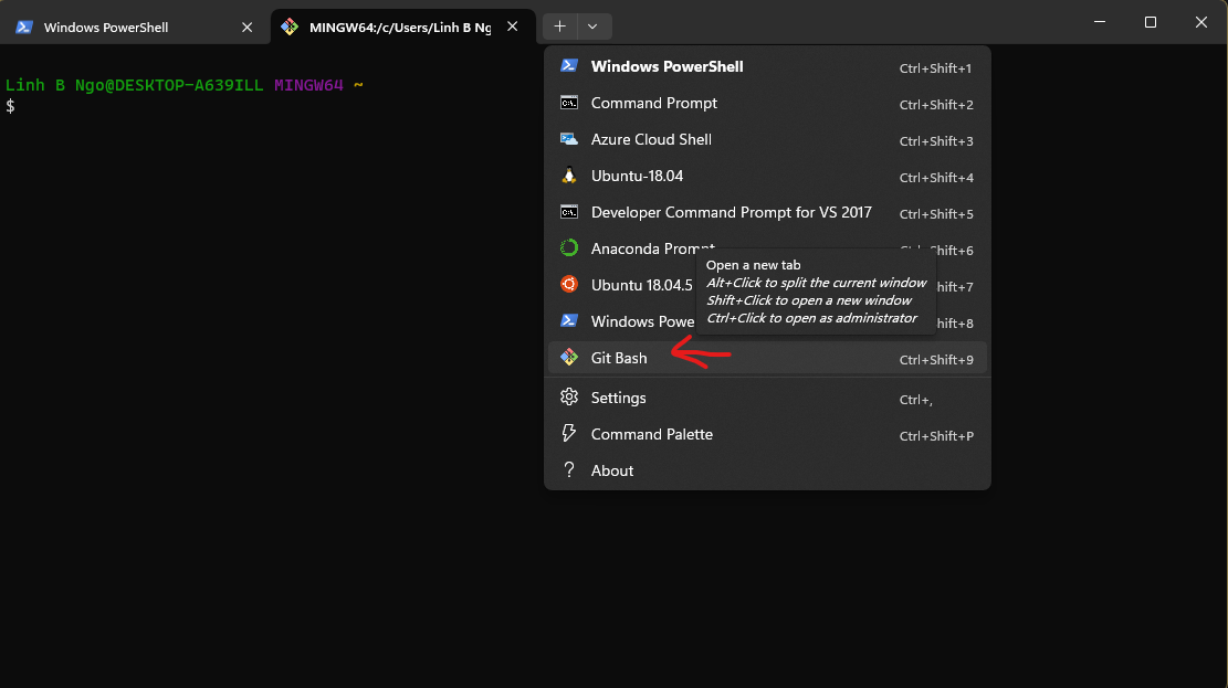 Windows Terminal App